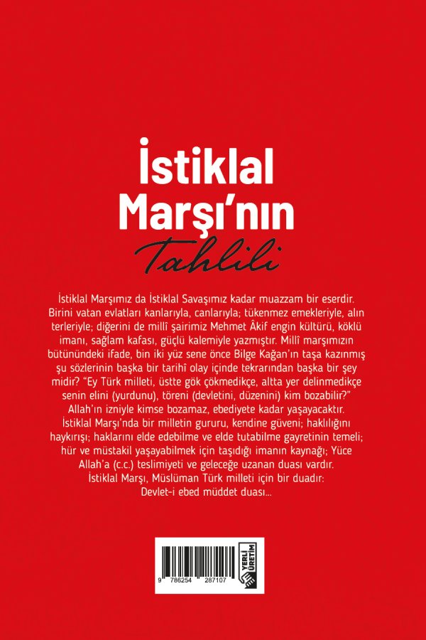 İstiklal Marşının Tahlili Yeni 
