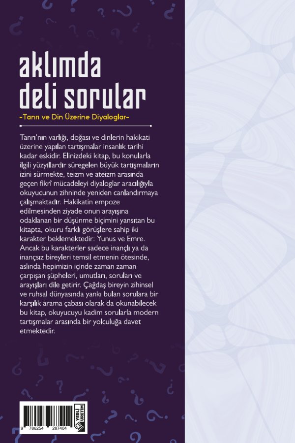 Aklımda Deli Sorular Tanrı Ve Din Üzerine Diyaloglar 