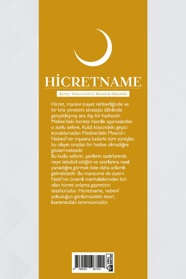 Hicretname Kutlu Yolculuğun Manzum Hikayesi 