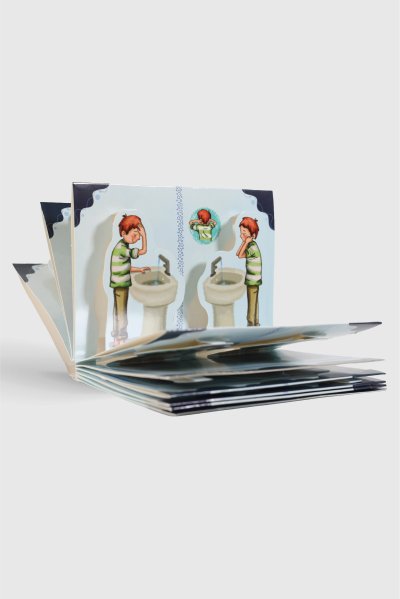 3 Boyutlu Abdest Ve Namaz Kitapçığı Mavi 