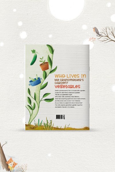 Babaannemin Bahçesinde Kimler Yaşiyor Sebzeler (İngilizce)