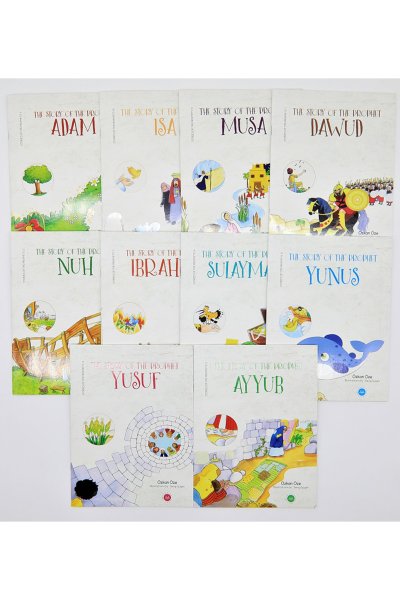 The Story Of The Prophet 10 Books (peygamber Hikayeleri 10 Kitap) İngilizce 