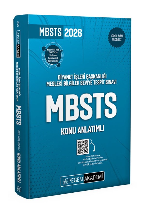 2026 Diyanet İşleri Başkanlığı Mbsts Konu Anlatımlı 