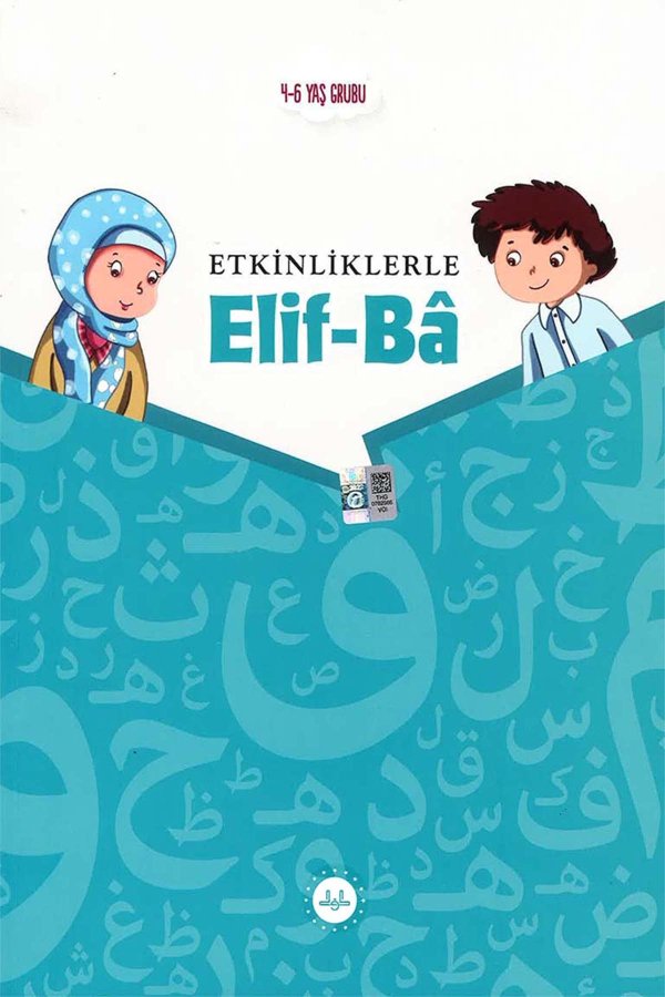 4-6 Yaş Grubu Etkinliklerle Elif Ba Mavi Kapak 