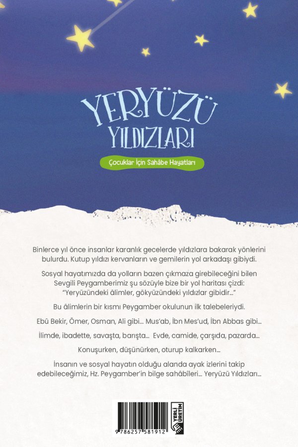 Yeryüzü Yıldızları Çocuklar İçin Sahabe Hayatları 