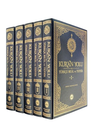 Kuran Yolu Türkçe Meal Ve Tefsir Orta Boy 5 Cilt Tk ( Yeni Baskı )