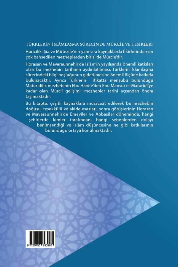 Türklerin İslamlaşma Sürecinde Mürcie Ve Tesirleri 
